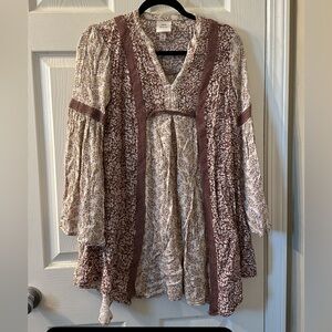 Know rose flowy dress